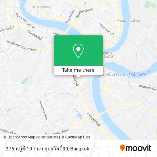 276 หมู่ที่ 19 ถนน สุขสวัสดิ์39 map