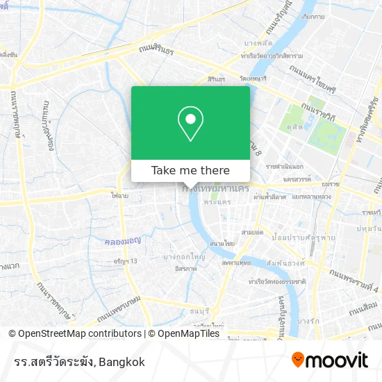 รร.สตรีวัดระฆัง map