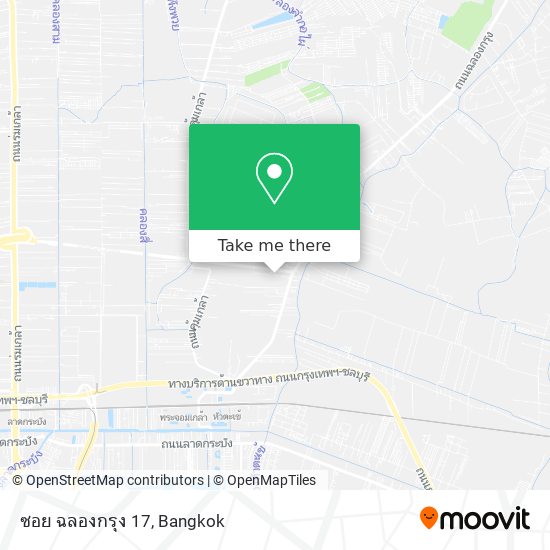ซอย ฉลองกรุง 17 map