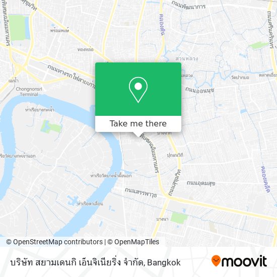 บริษัท สยามเดนกิ เอ็นจิเนียริ่ง จำกัด map