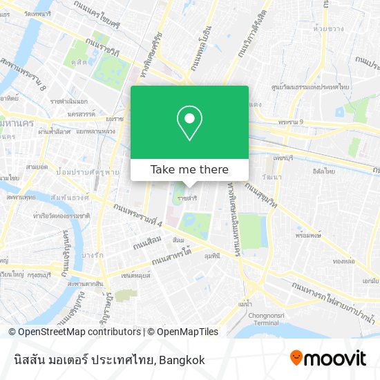 นิสสัน มอเตอร์ ประเทศไทย map