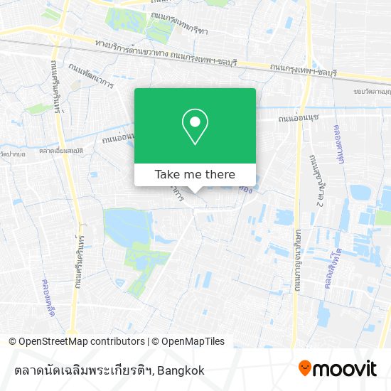 ตลาดนัดเฉลิมพระเกียรติฯ map