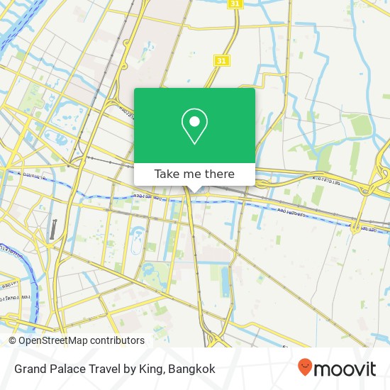 Grand Palace Travel by King map