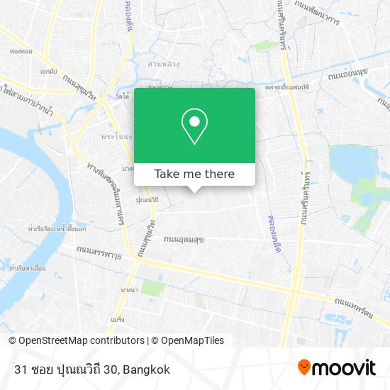 31 ซอย ปุณณวิถี 30 map