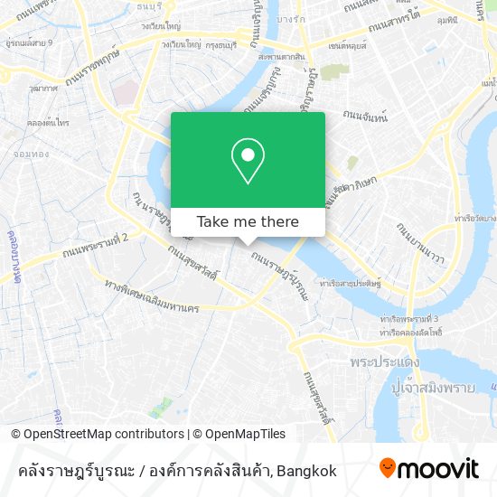 คลังราษฎร์บูรณะ / องค์การคลังสินค้า map