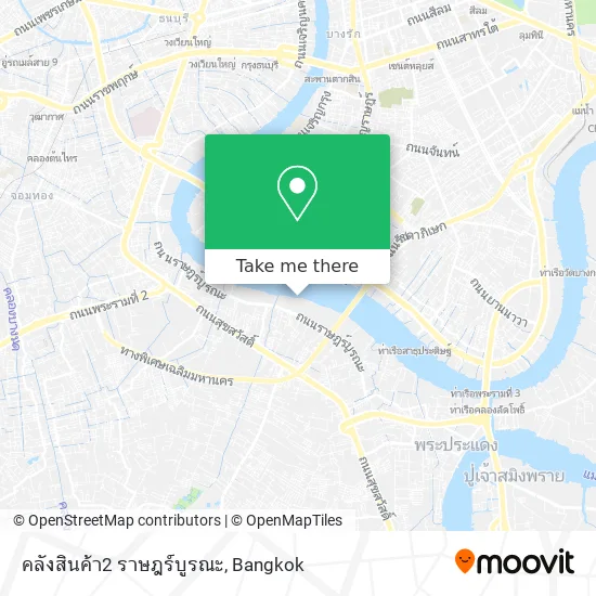 คลังสินค้า2 ราษฎร์บูรณะ map