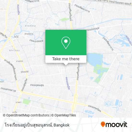 โรงเรียนอยู่เป็นสุขอนุสรณ์ map