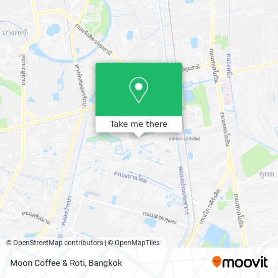 Moon Coffee & Roti map