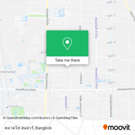 ตลาดไท สแควร์ map