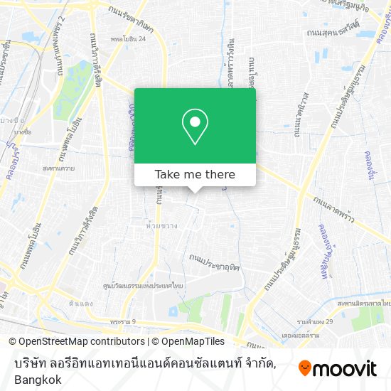 บริษัท ลอรีอิทแอทเทอนีแอนด์คอนซัลแตนท์ จำกัด map