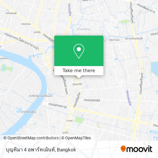 บุญทิมา 4 อพาร์ทเม้นท์ map