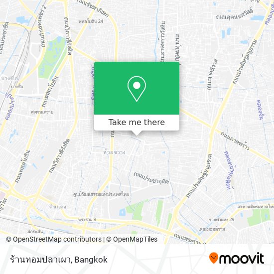 ร้านหอมปลาเผา map