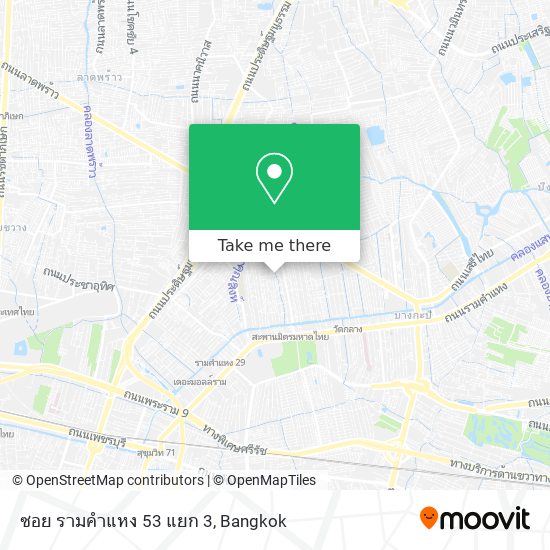 ซอย รามคำแหง 53 แยก 3 map