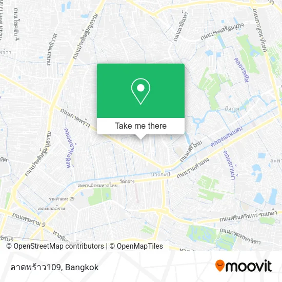 ลาดพร้าว109 map
