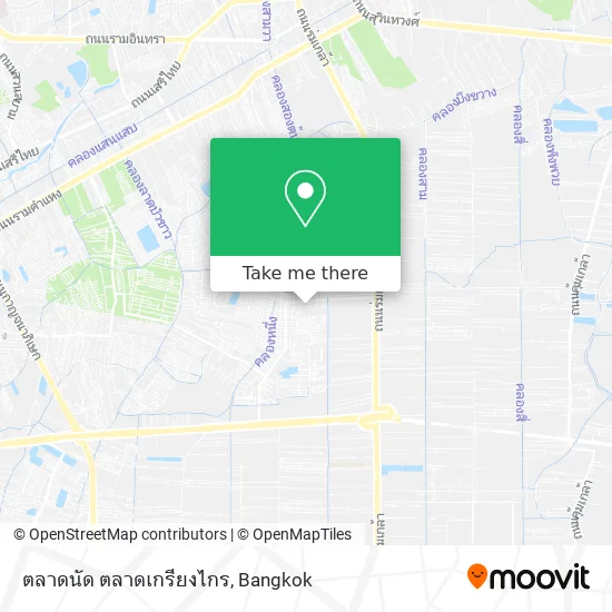 ตลาดนัด ตลาดเกรียงไกร map