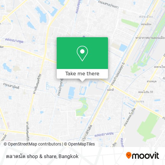 ตลาดนัด shop & share map