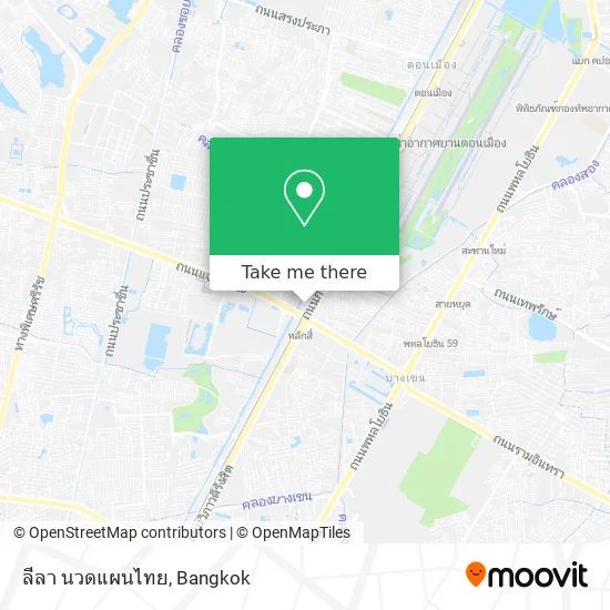 ลีลา นวดแผนไทย map