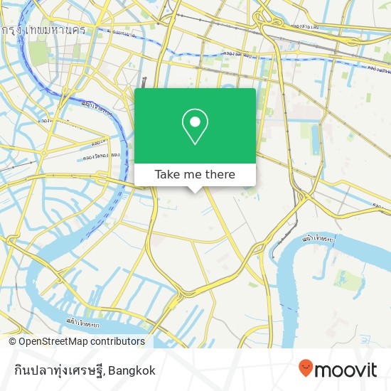 กินปลาทุ่งเศรษฐี map