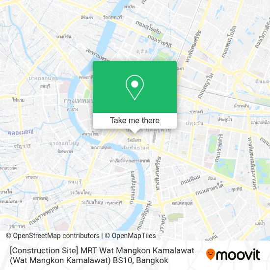 How to Get to [Construction Site] MRT Wat Mangkon Kamalawat (Wat ...