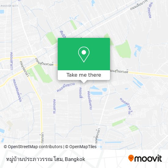 หมู่บ้านประภาวรรณ โฮม map