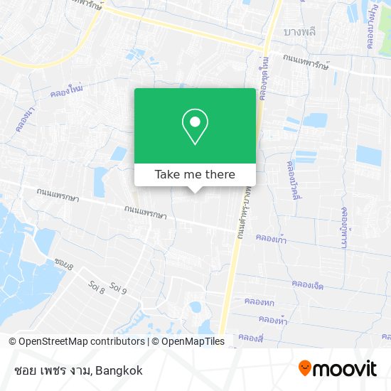 ซอย เพชร งาม map