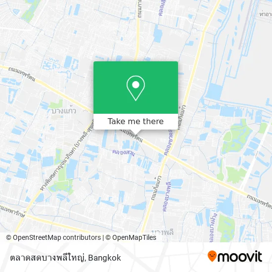 ตลาดสดบางพลีใหญ่ map