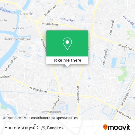 ซอย ทานสัมฤทธิ์ 21/9 map