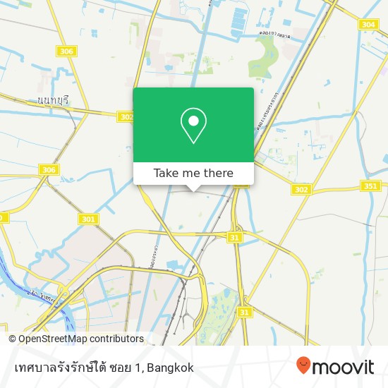 เทศบาลรังรักษ์ใต้ ซอย 1 map