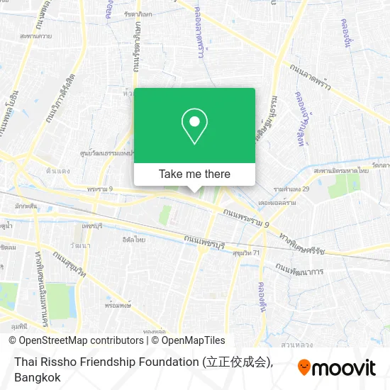 Thai Rissho Friendship Foundation (立正佼成会) map