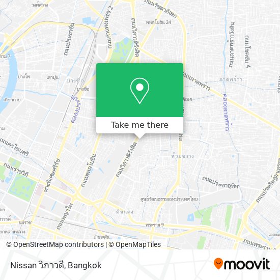 Nissan วิภาวดี map