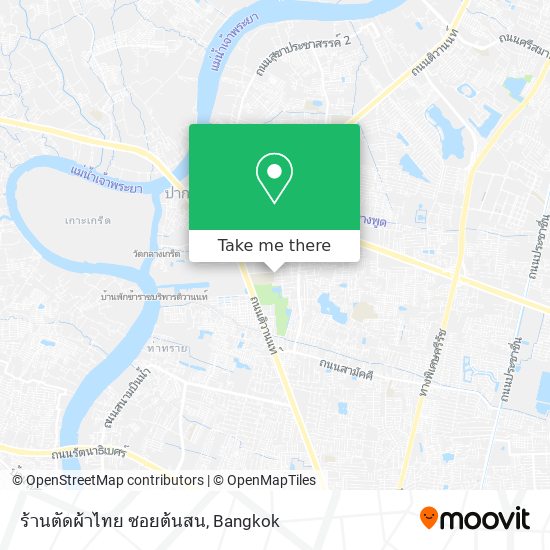 ร้านตัดผ้าไทย ซอยต้นสน map