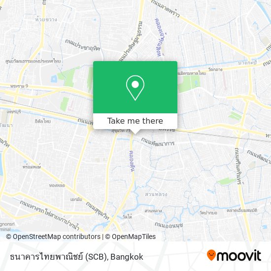 ธนาคารไทยพาณิชย์ (SCB) map