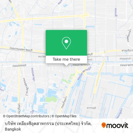 บริษัท เหลียงชิอุตสาหกรรม (ประเทศไทย) จำกัด map