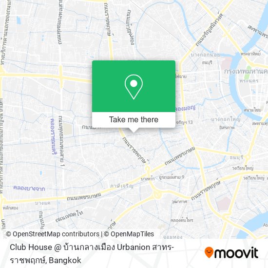 Club House @ บ้านกลางเมือง Urbanion สาทร-ราชพฤกษ์ map