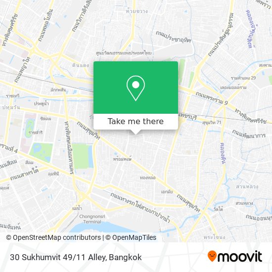 30 Sukhumvit 49/11 Alley map
