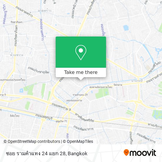 ซอย รามคำแหง 24 แยก 28 map