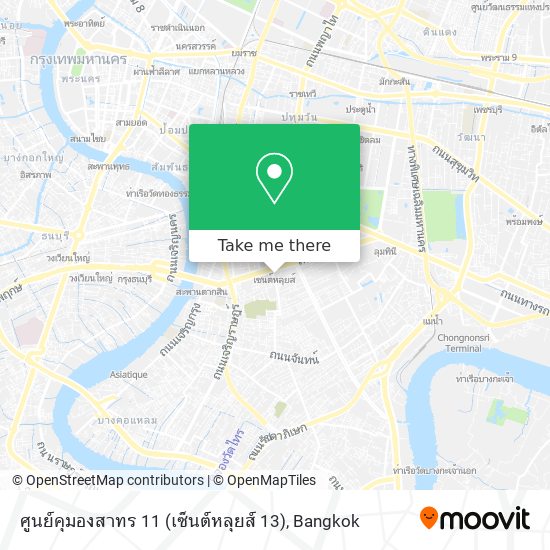 ศูนย์คุมองสาทร 11 (เซ็นต์หลุยส์ 13) map