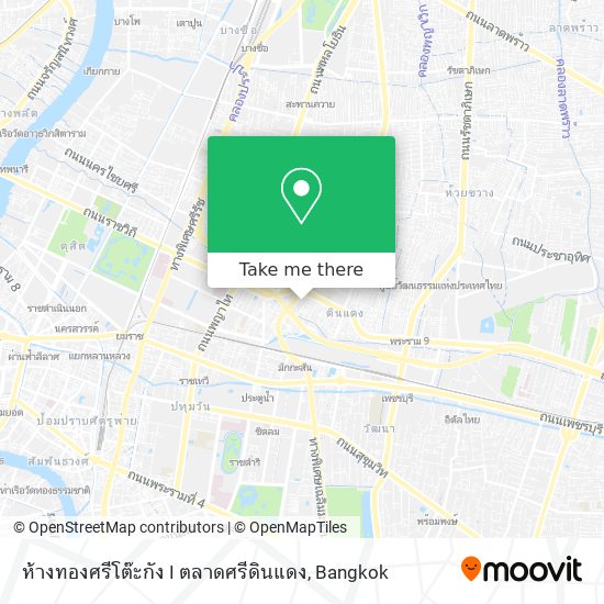 ห้างทองศรีโต๊ะกัง I ตลาดศรีดินแดง map