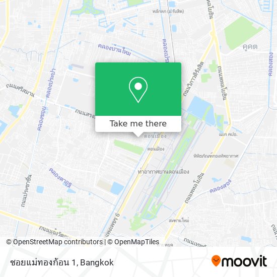 ซอยแม่ทองก้อน 1 map