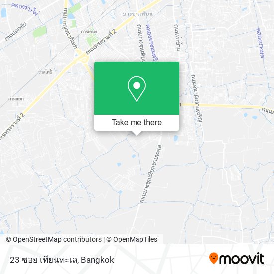 23 ซอย เทียนทะเล map