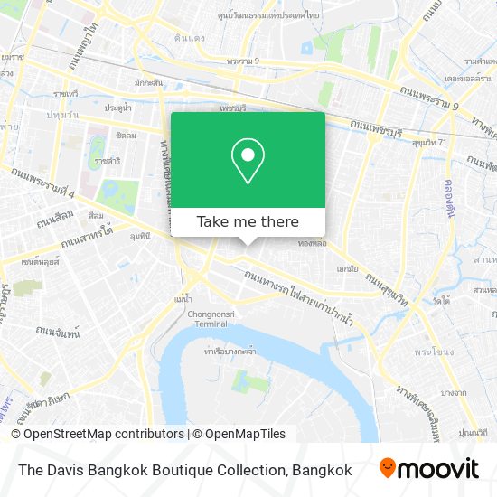 The Davis Bangkok Boutique Collection map