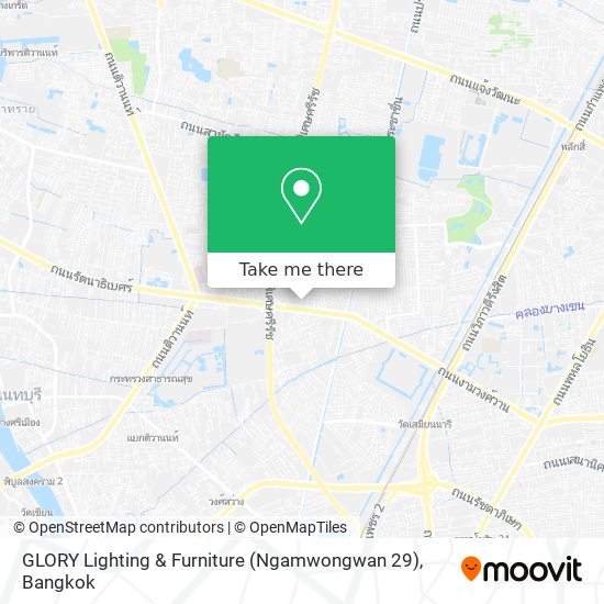 GLORY Lighting & Furniture (Ngamwongwan 29) map