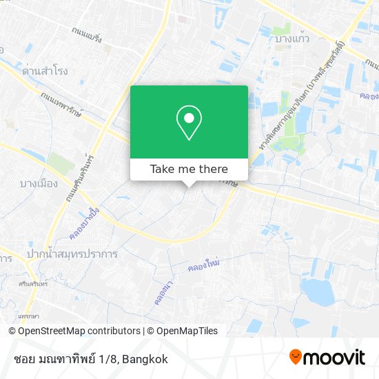 ซอย มณฑาทิพย์ 1/8 map