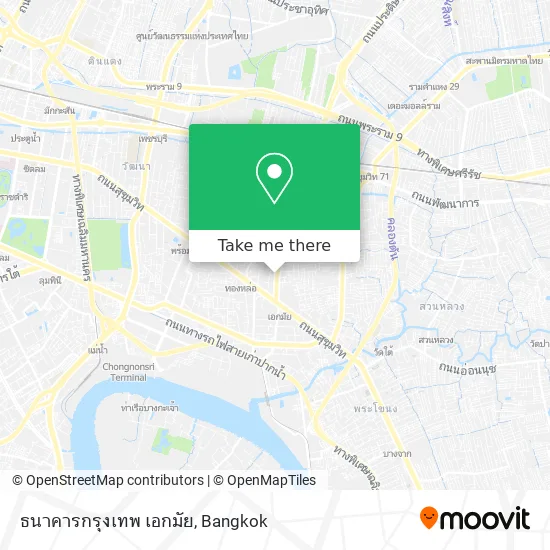 ธนาคารกรุงเทพ เอกมัย map