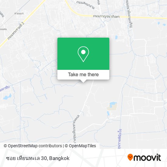 ซอย เทียนทะเล 30 map