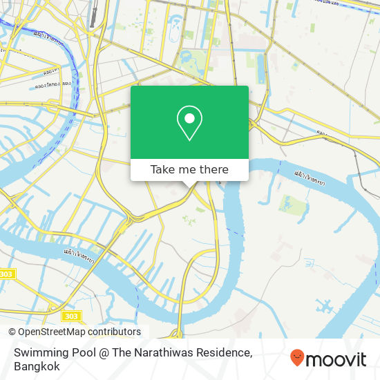 Swimming Pool @ The Narathiwas Residence map