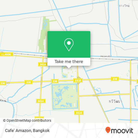 Cafe' Amazon map