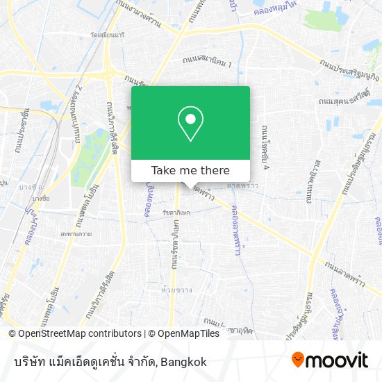 บริษัท แม็คเอ็ดดูเคชั่น จำกัด map