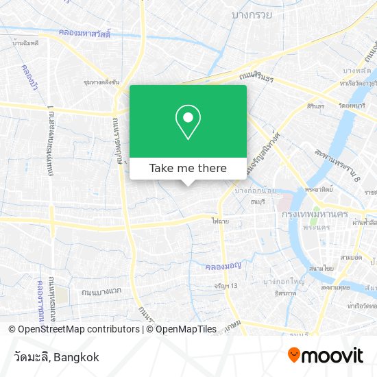 วัดมะลิ map