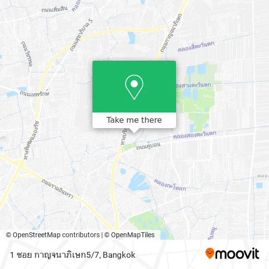 1 ซอย กาญจนาภิเษก5/7 map